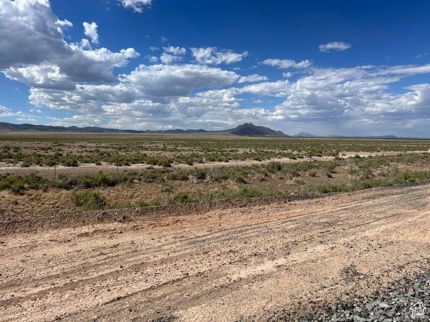 View of mountain feature featuring a rural view