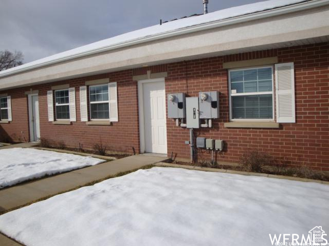 View of front of house featuring a patio