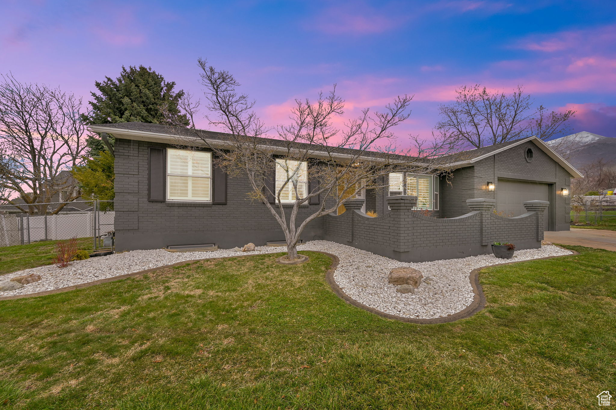 Ranch-style home with a secluded yard and located in a very family friendly neighborhood/circle