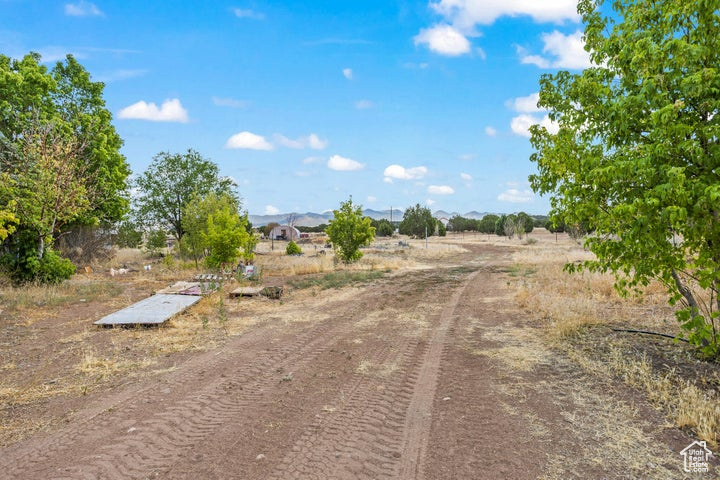 View of road with a rural view