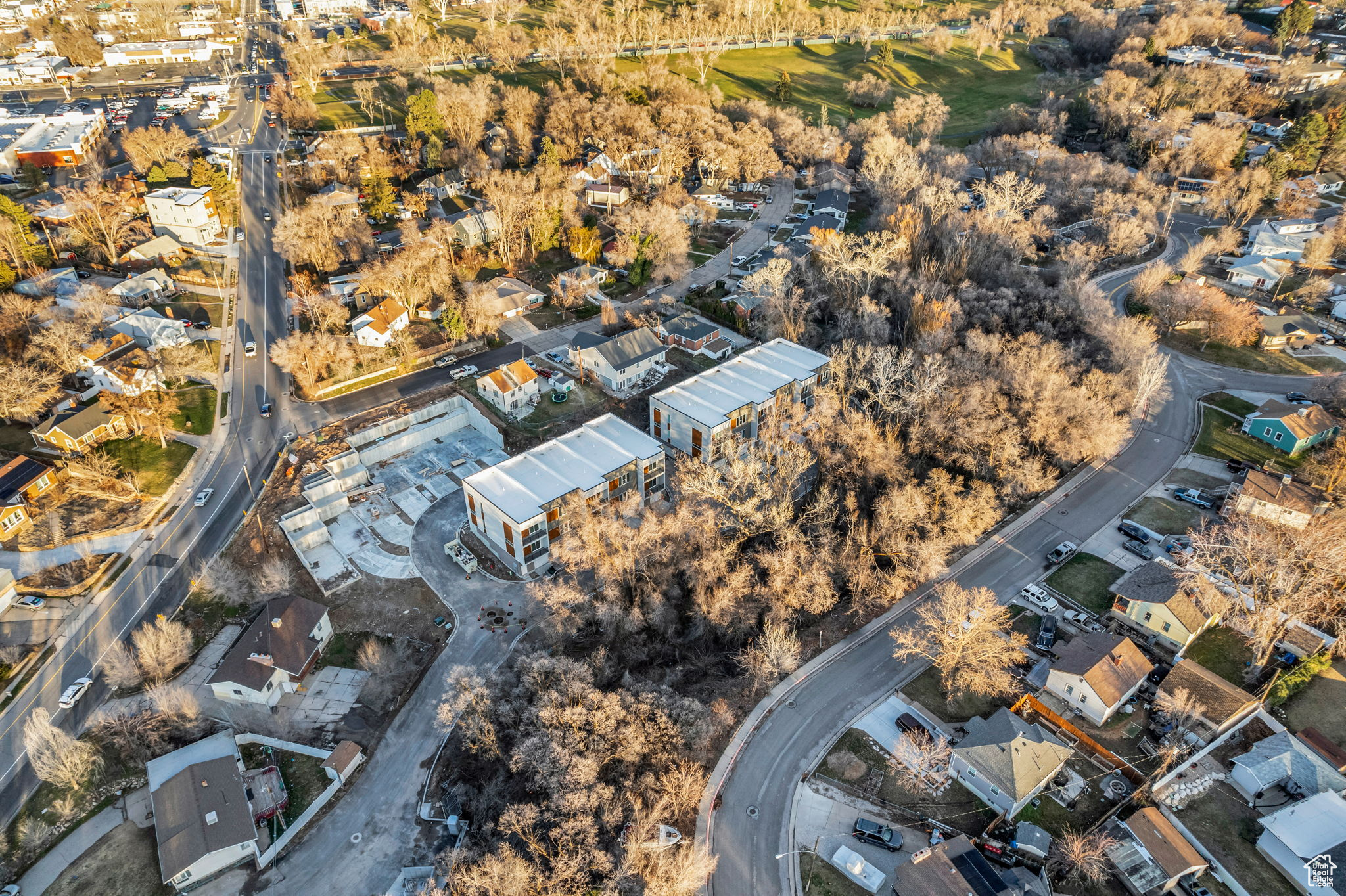 View of aerial view