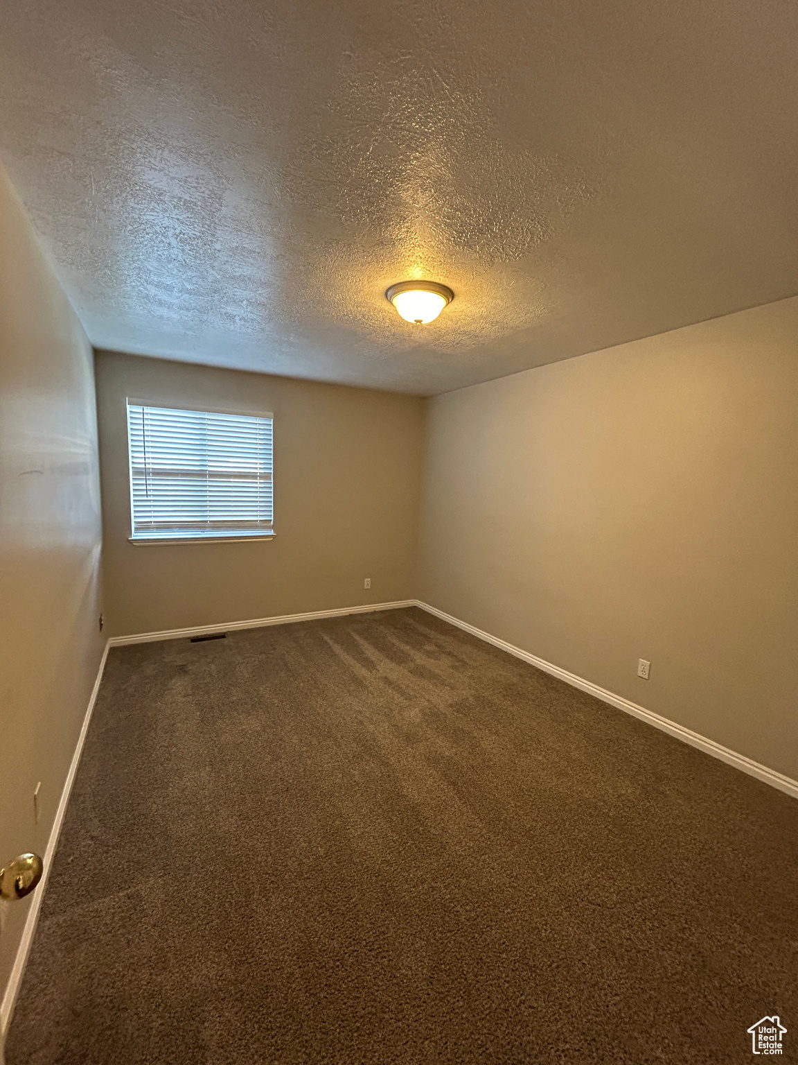 2nd Bedroom room featuring carpet flooring and a textured ceiling