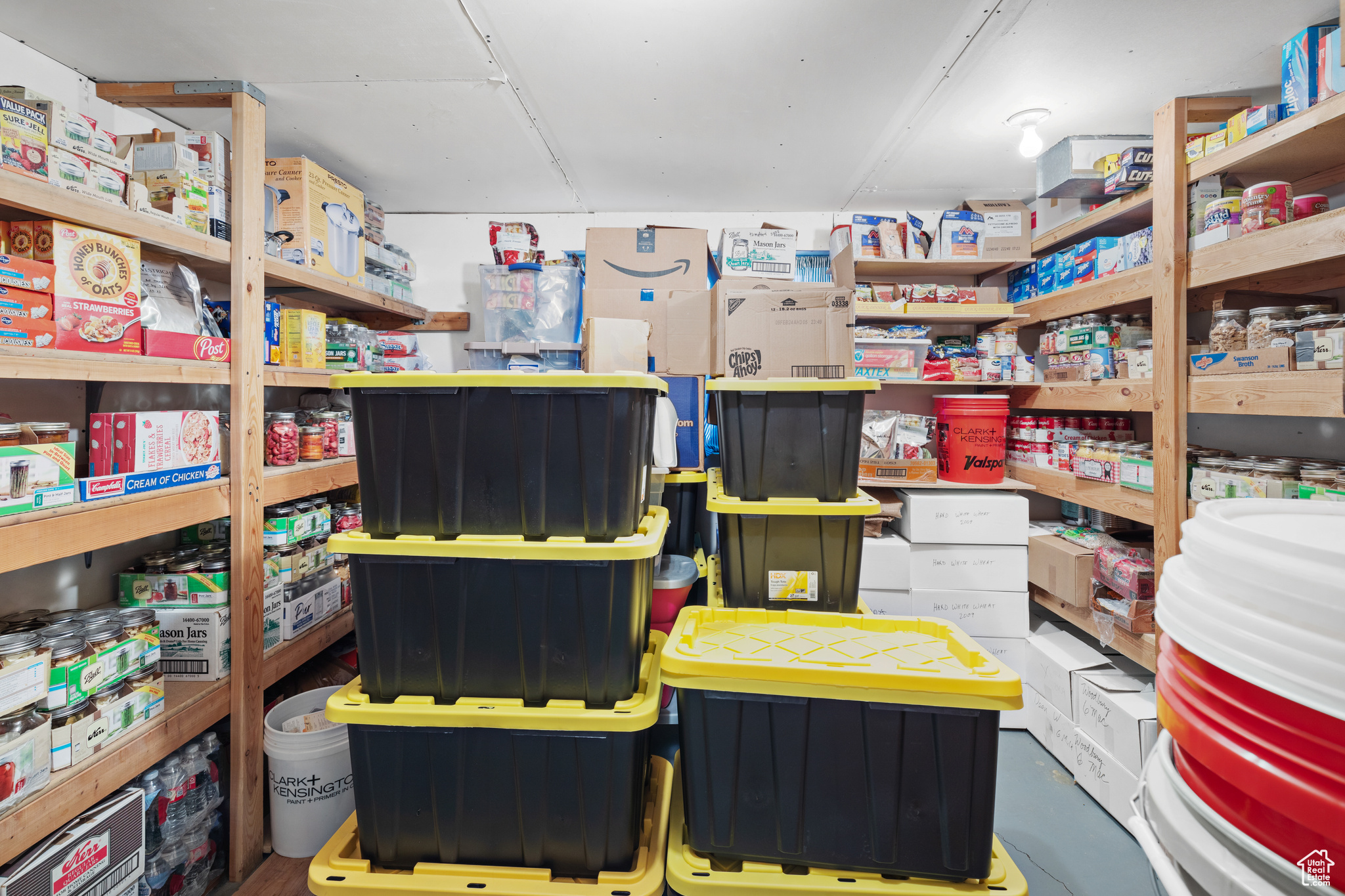 View of storage room