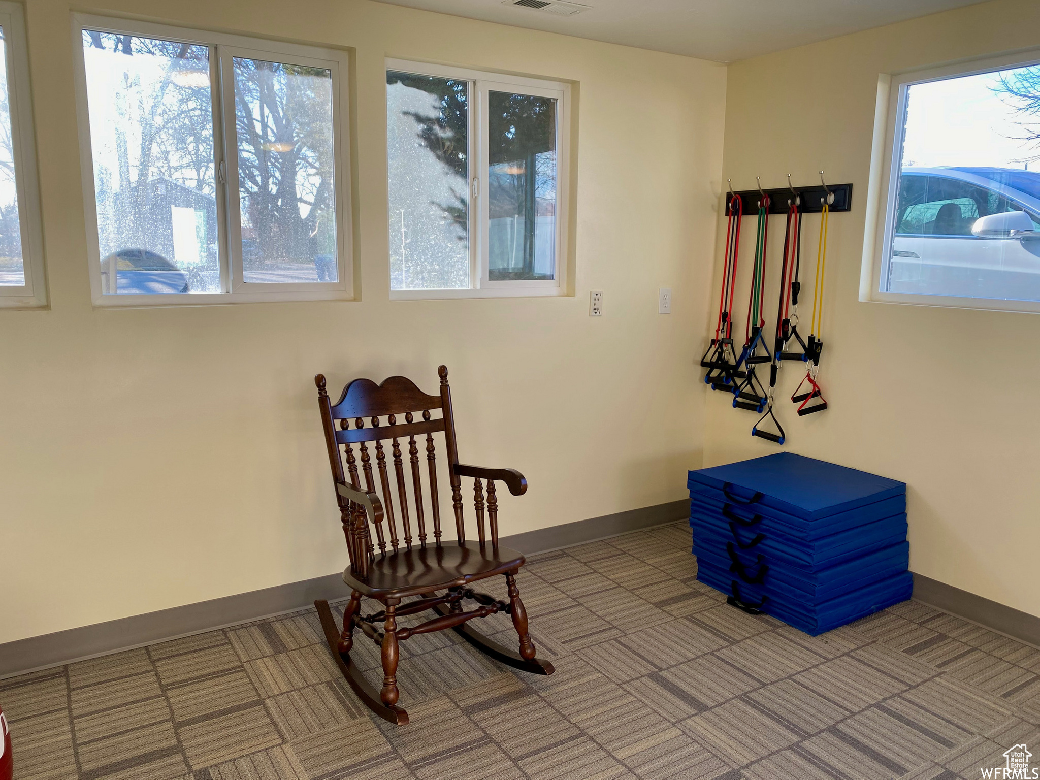 View of living area