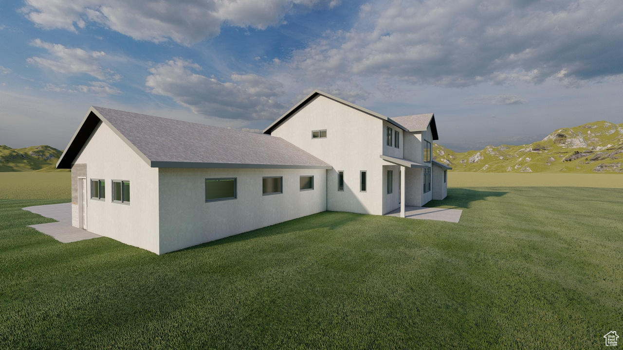 Back-of-garage rendering