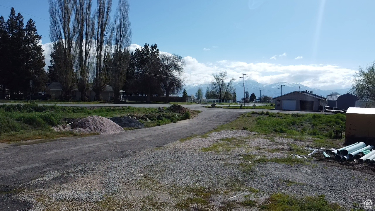 Mountain views from lot