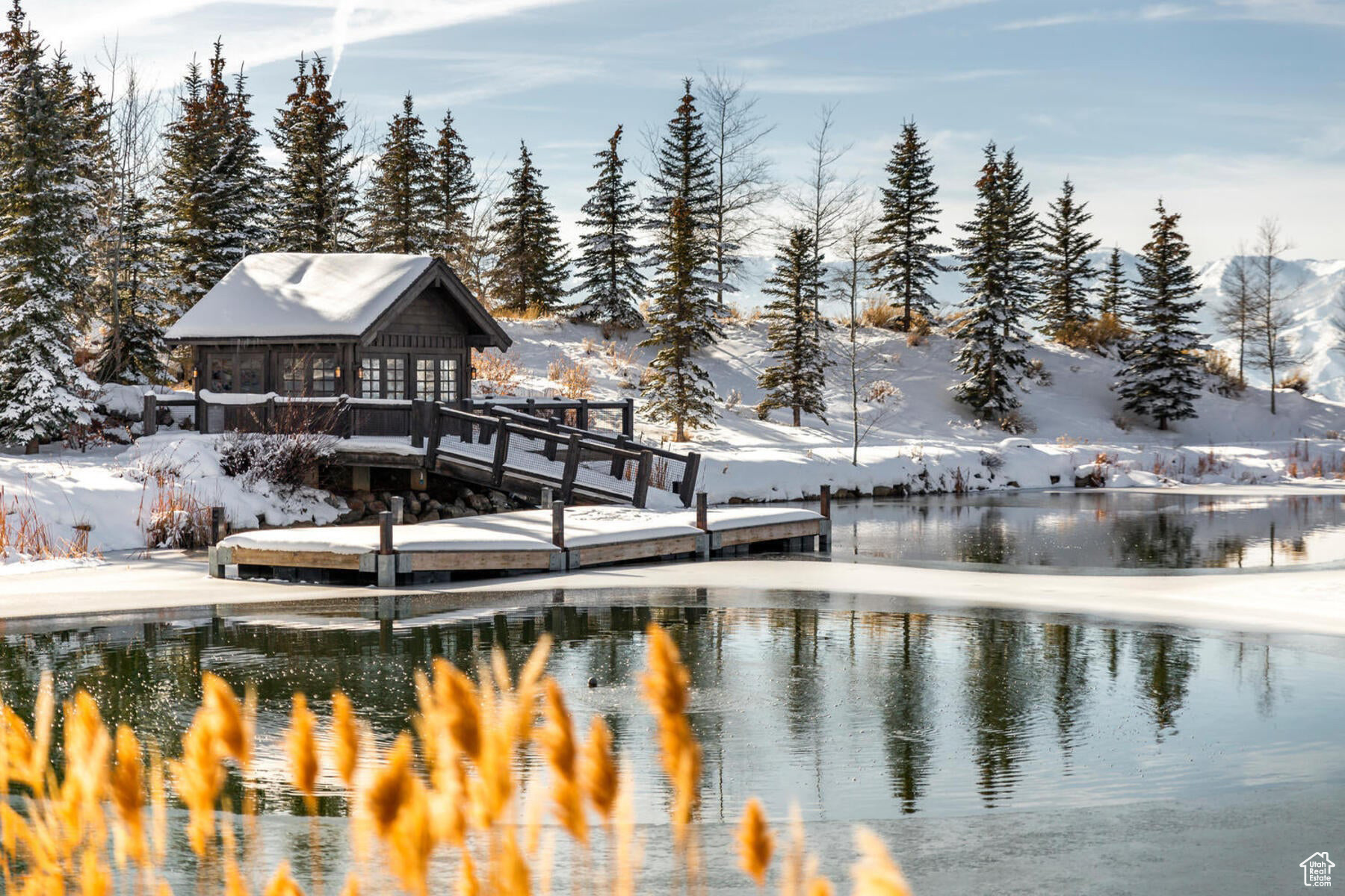 The Boat House Winter View