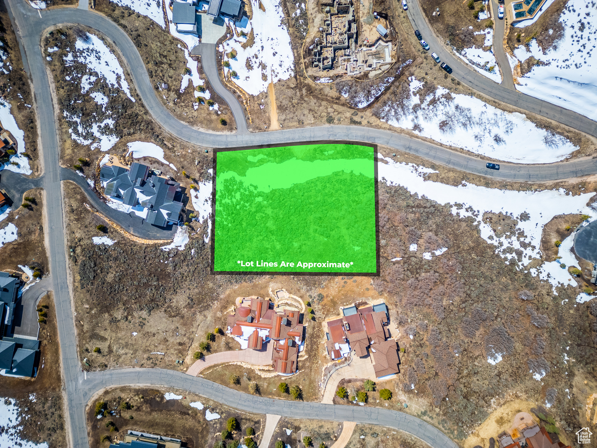 Promontory Ridge Lot 39 Bird's Eye View