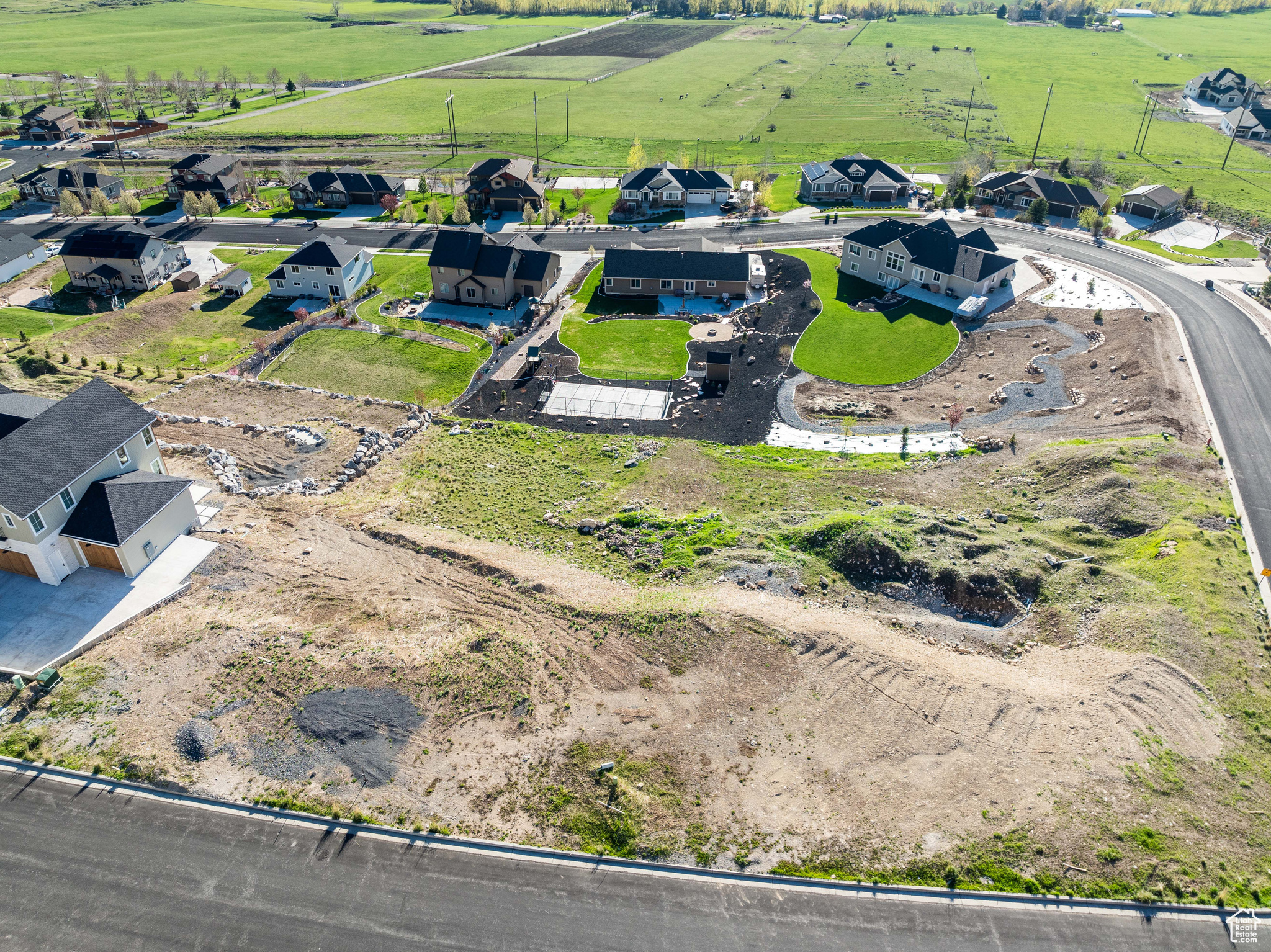 View of birds eye view of property