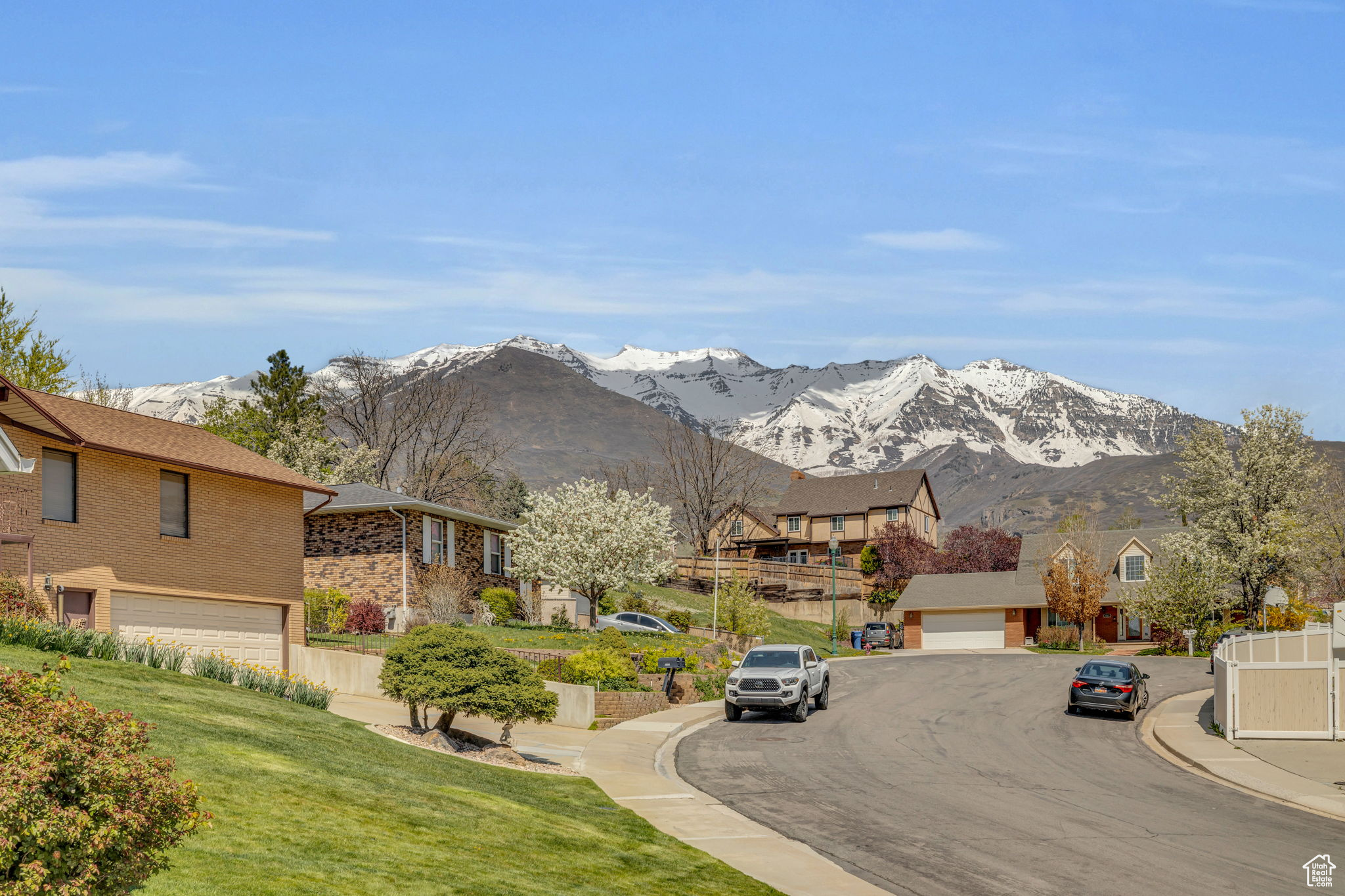 View of Mt. Timpanogos from the front porch
