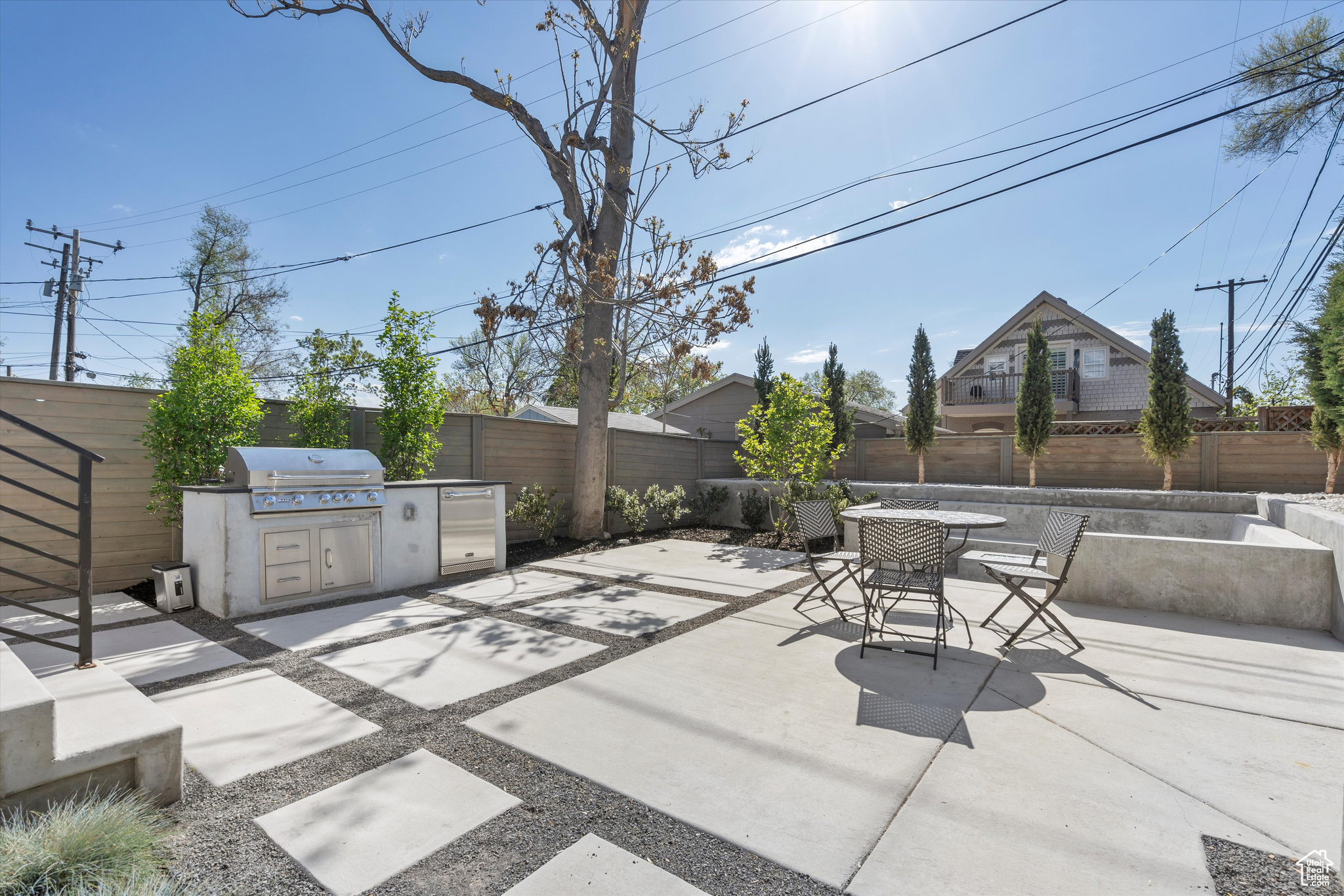 View of patio / terrace featuring area for grilling