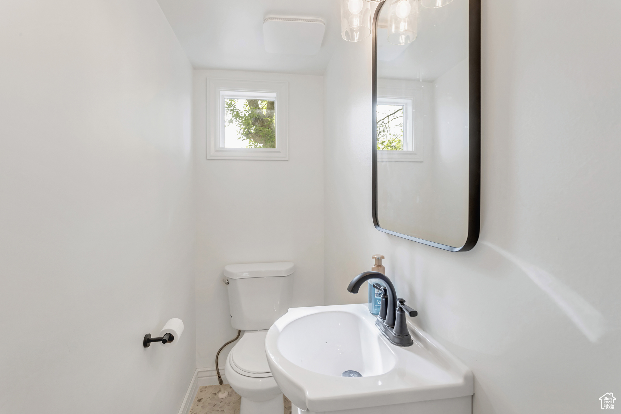 Great guest bath on the main floor