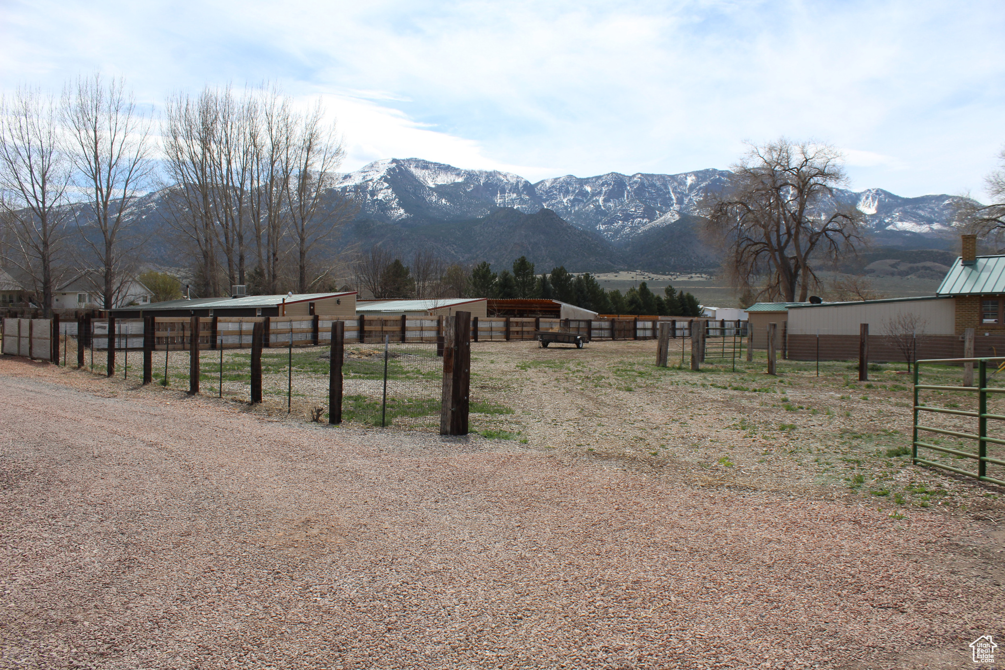 pasture on North side of main home