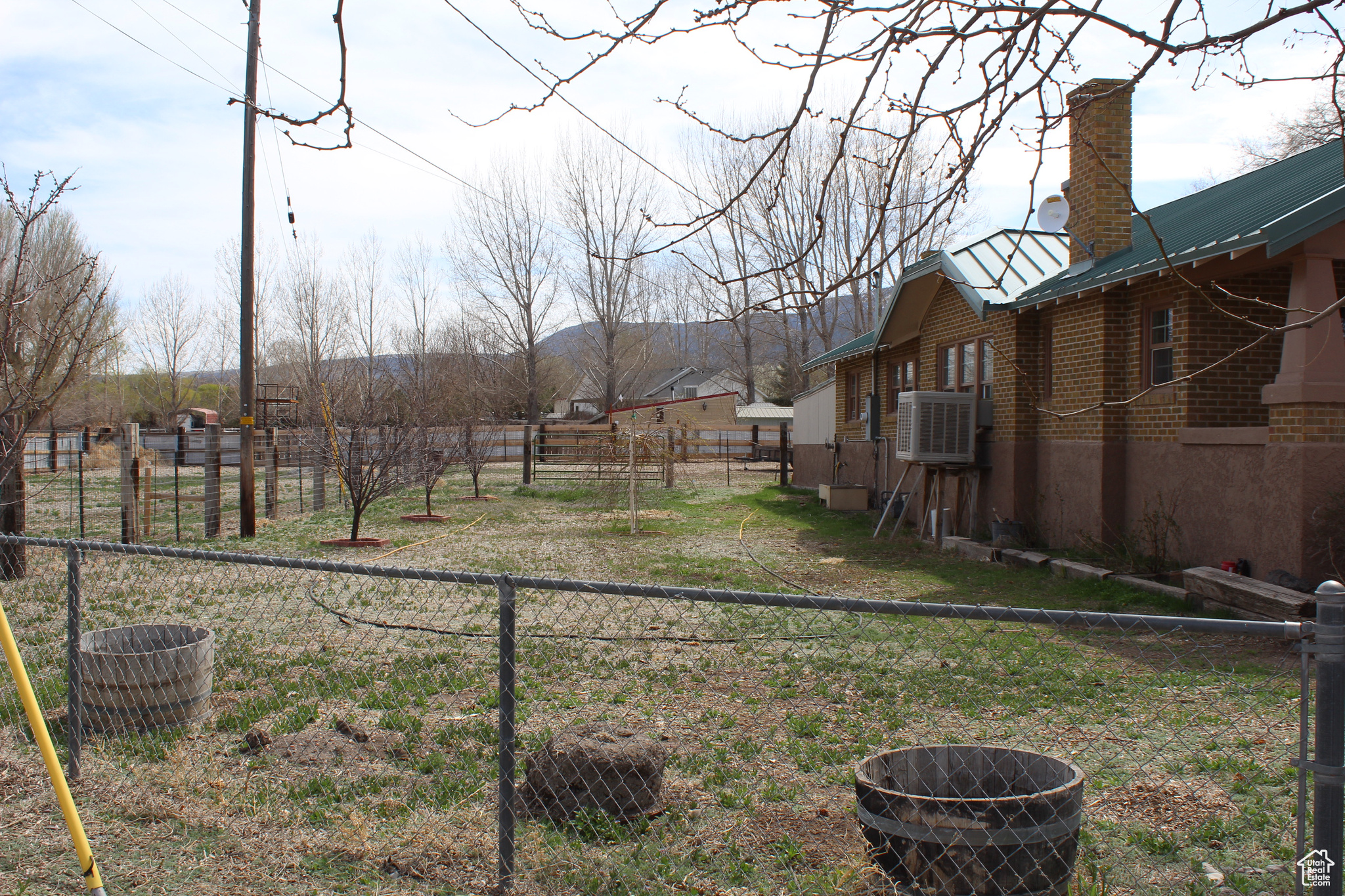 Orchard on North side of main house