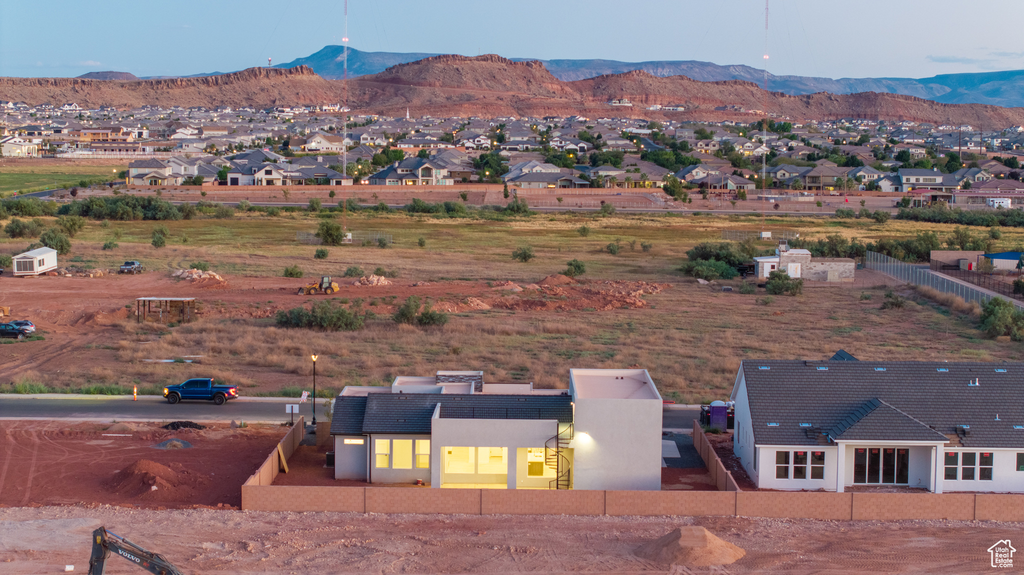 Property view of mountains