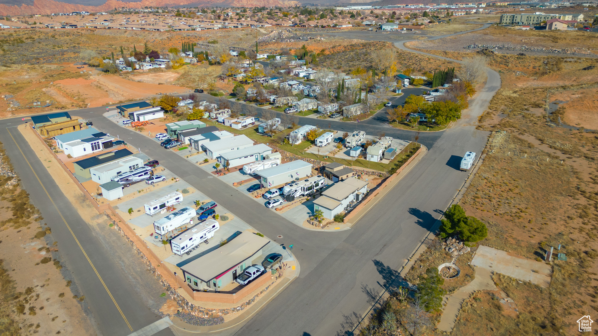 View of aerial view