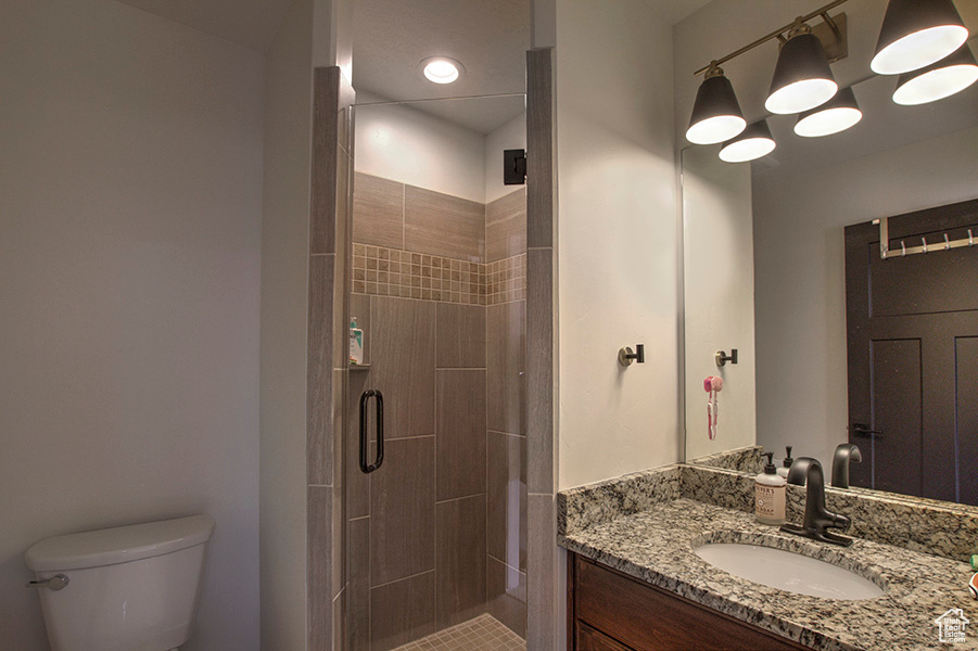 Bunk room bathroom.