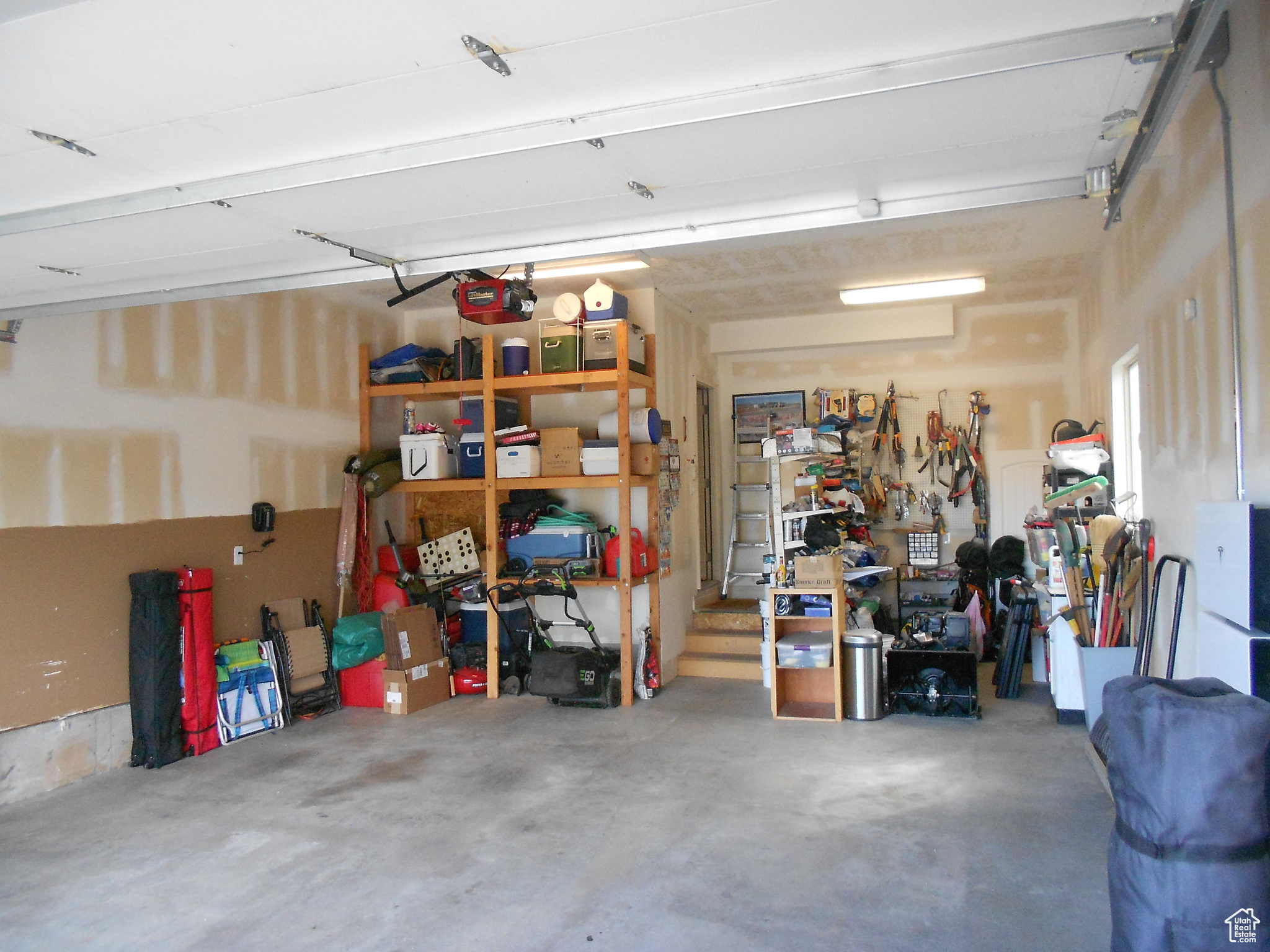 Garage view 2