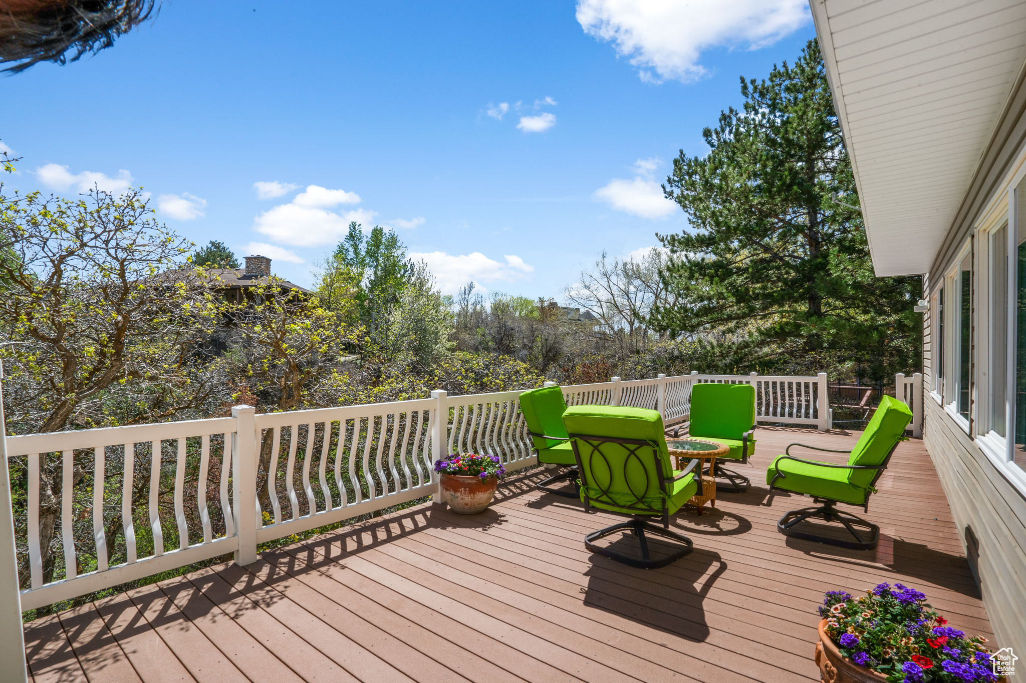 Step Outside onto this deck from the Family Room