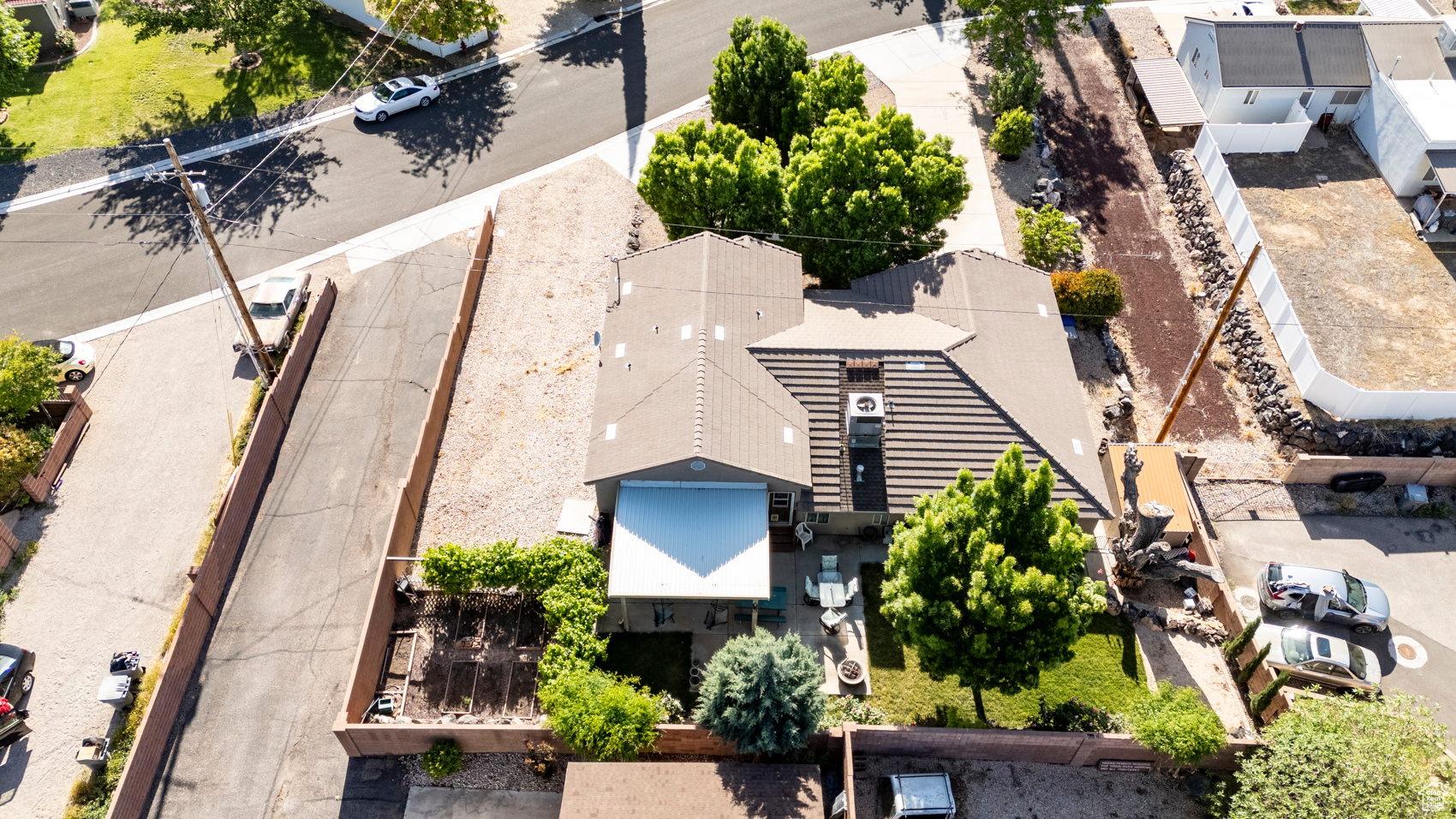 View of birds eye view of property