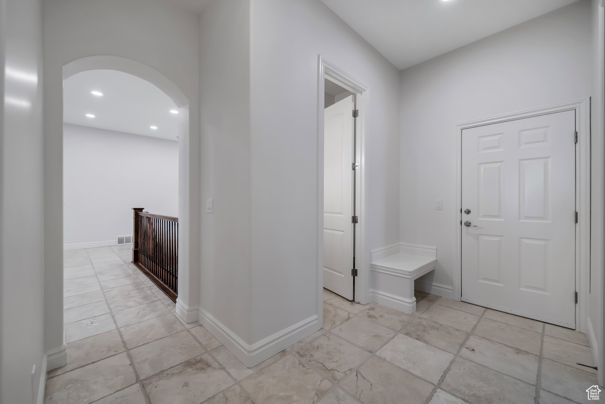 Bathroom featuring tile floors