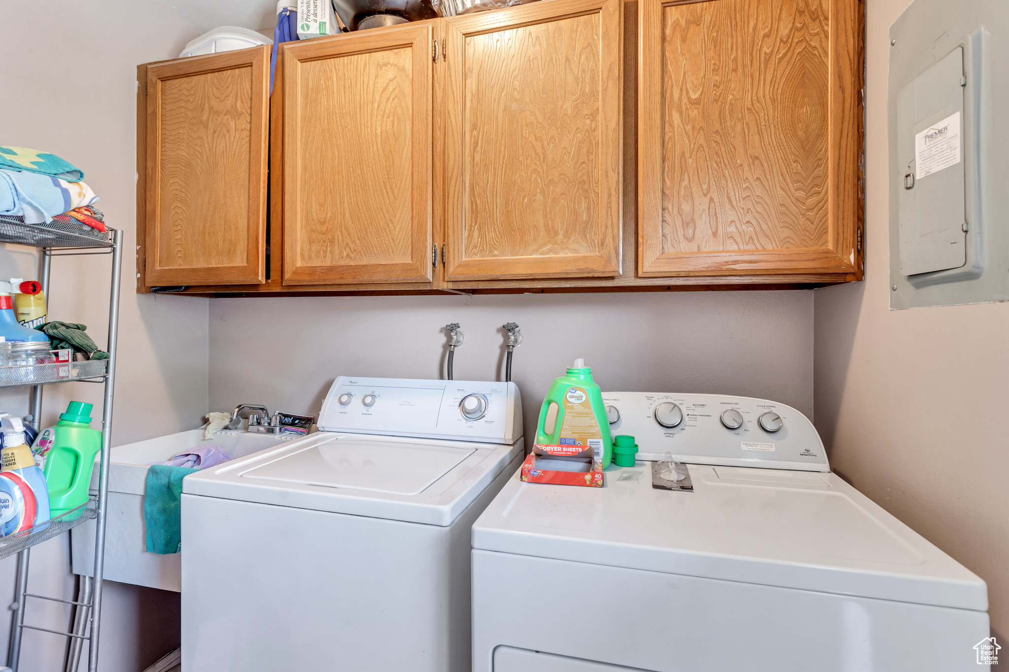 Laundry Room is on Main Level, just off of Kitchen