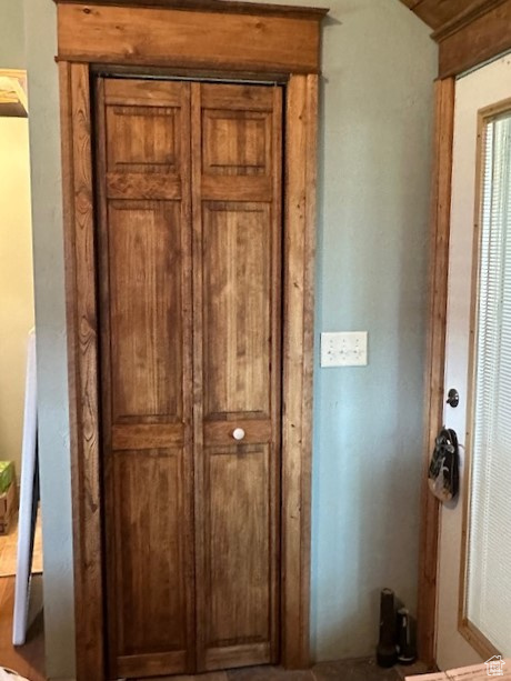 Family room closet