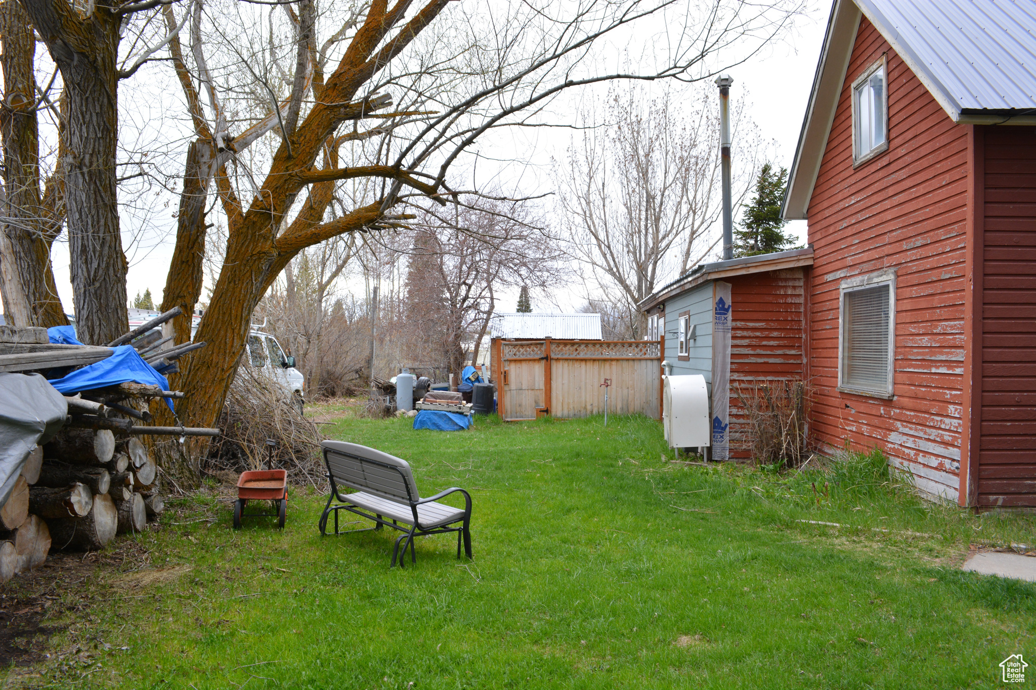 south side yard