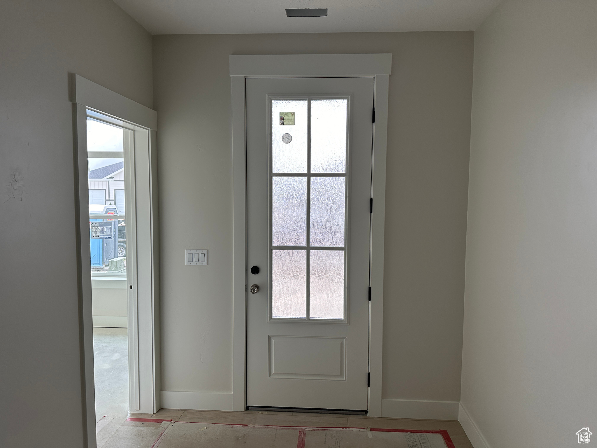 Doorway to outside with a wealth of natural light