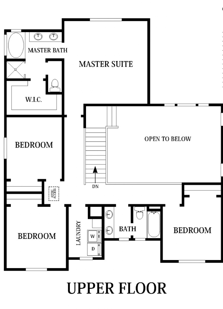 Upper Floor Plan