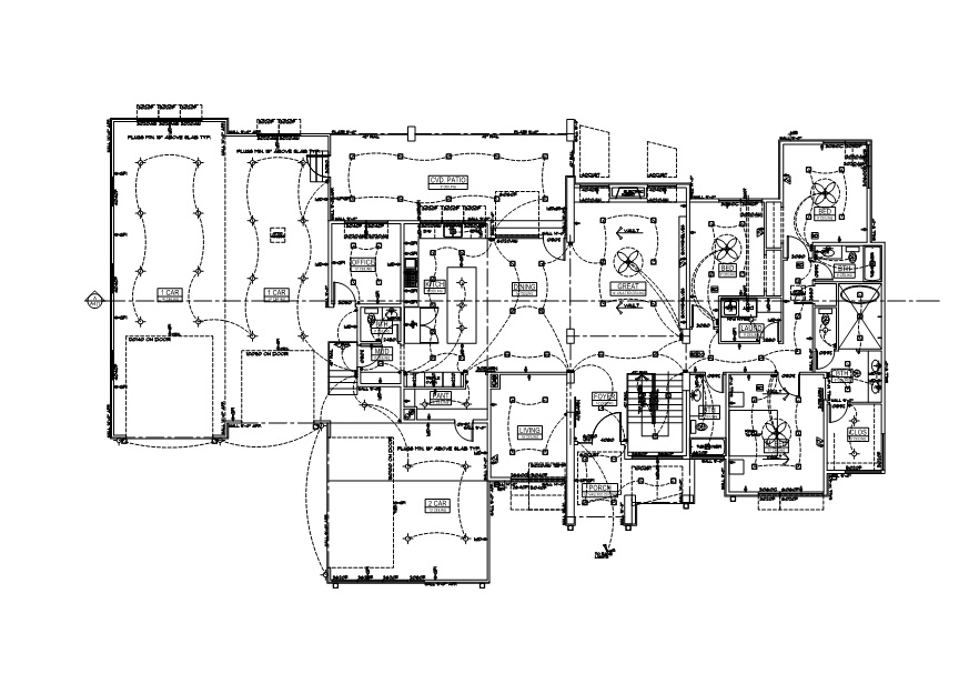 Approved floor plan