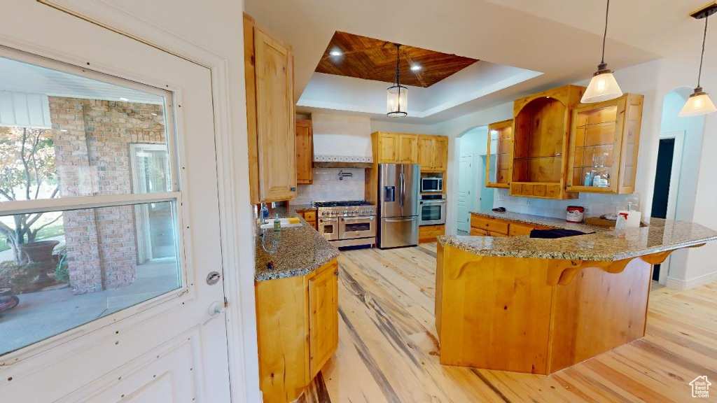 Plenty of cabinets and storage space throughout the kitchen