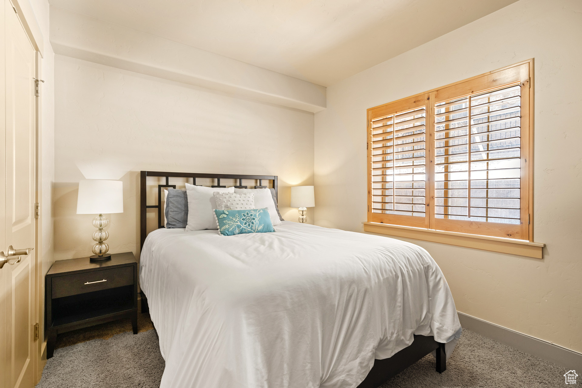 Bedroom featuring carpet flooring