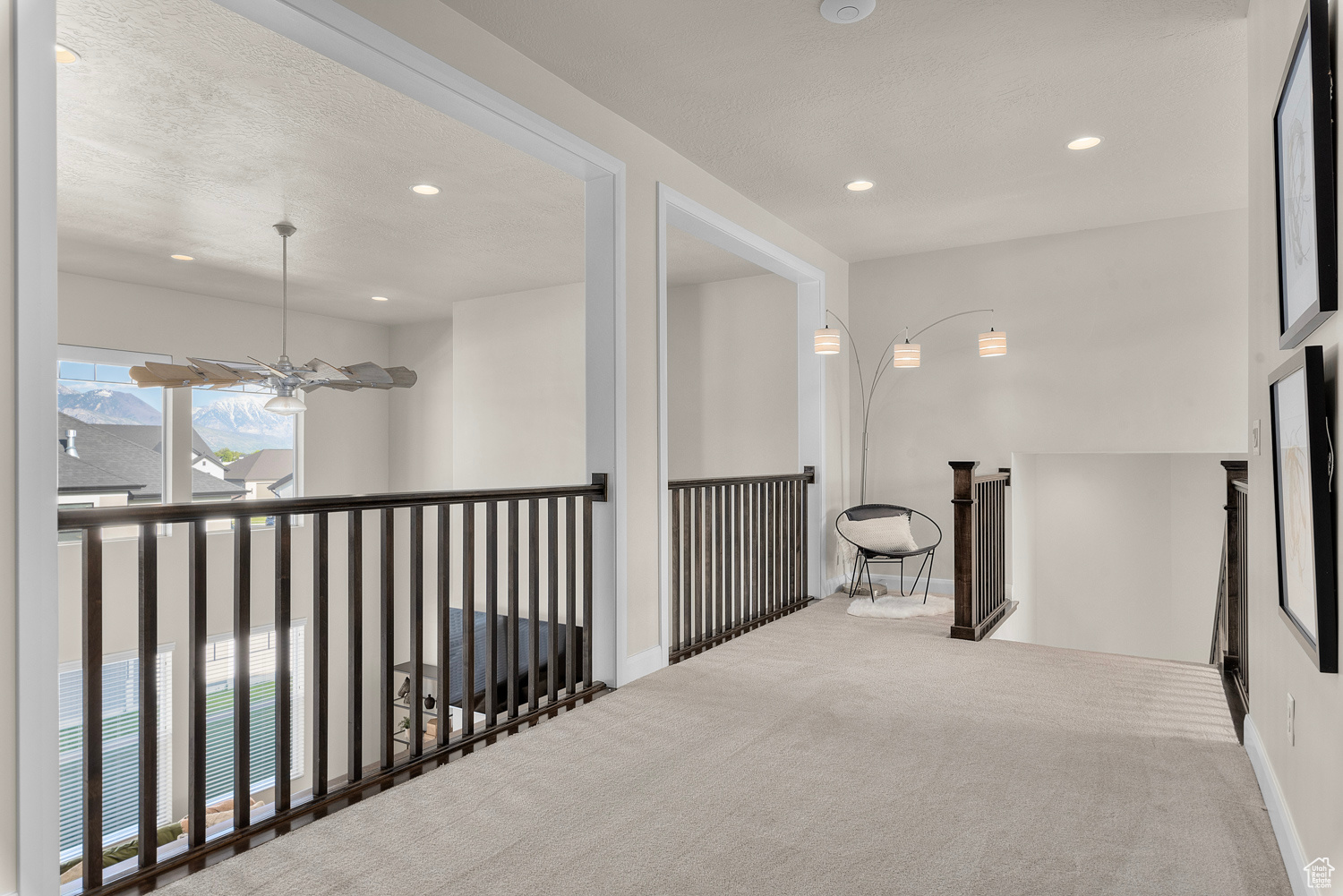 Upstairs Hallway overlooking great room