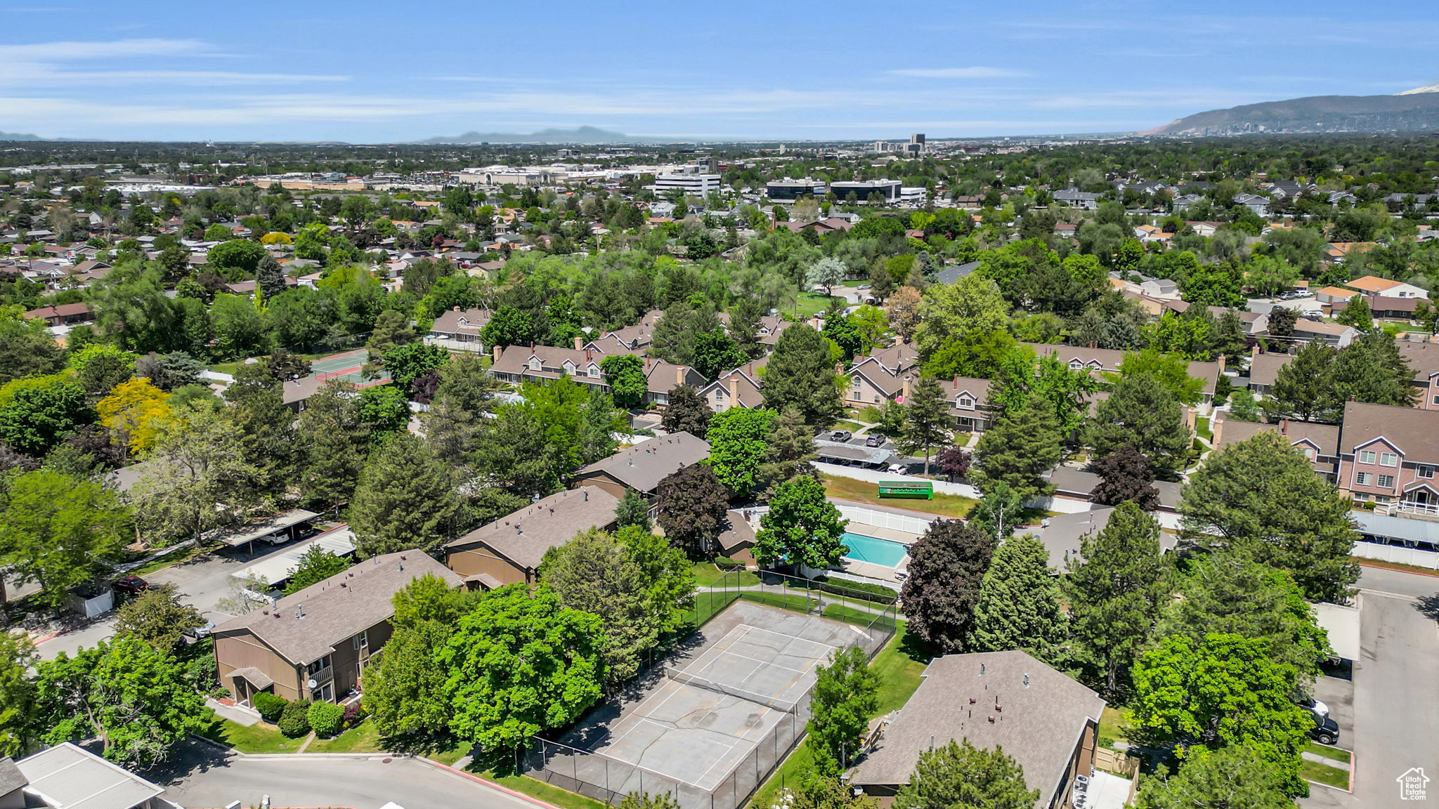 View of birds eye view of property