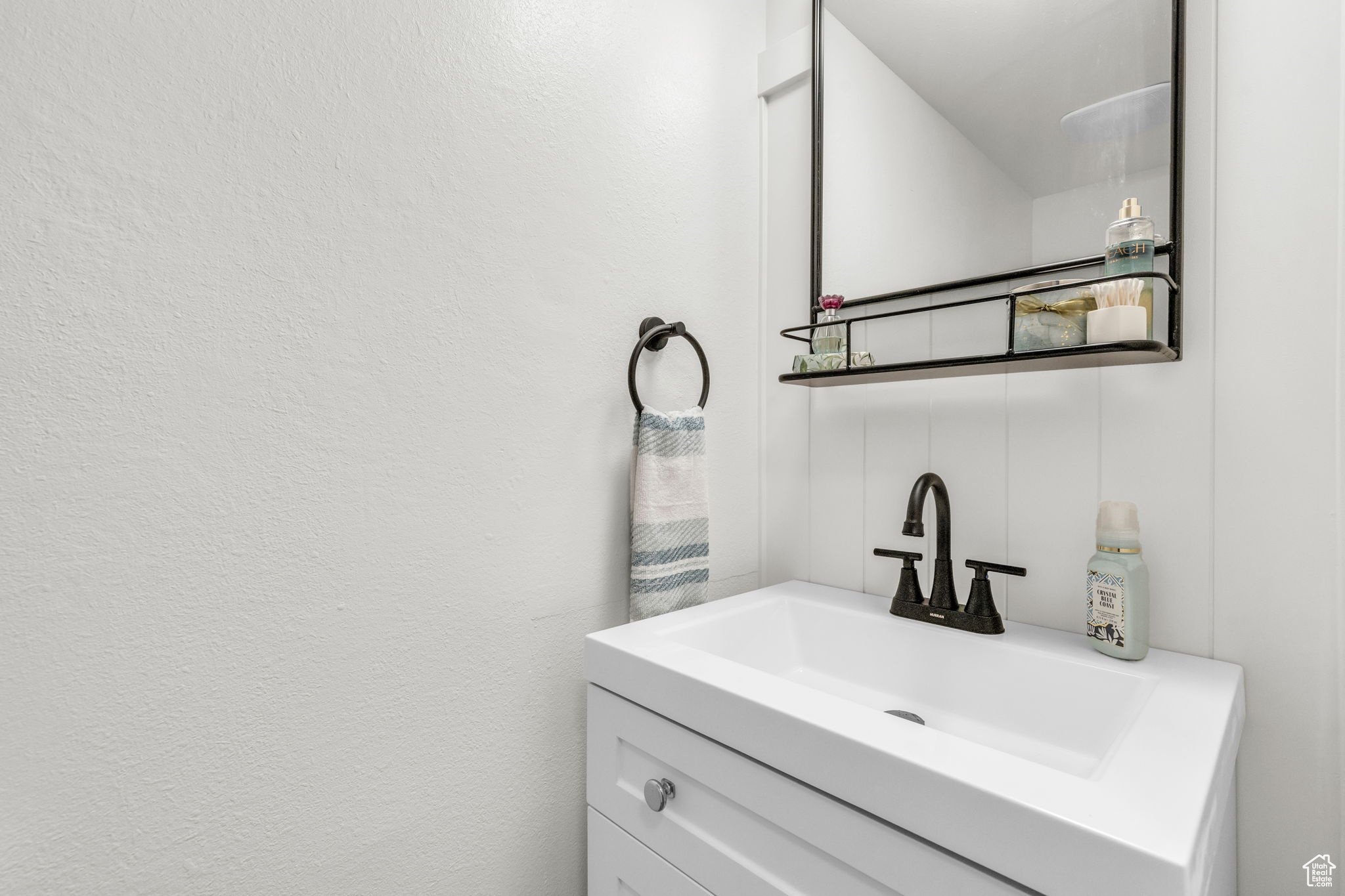 Bathroom featuring oversized vanity