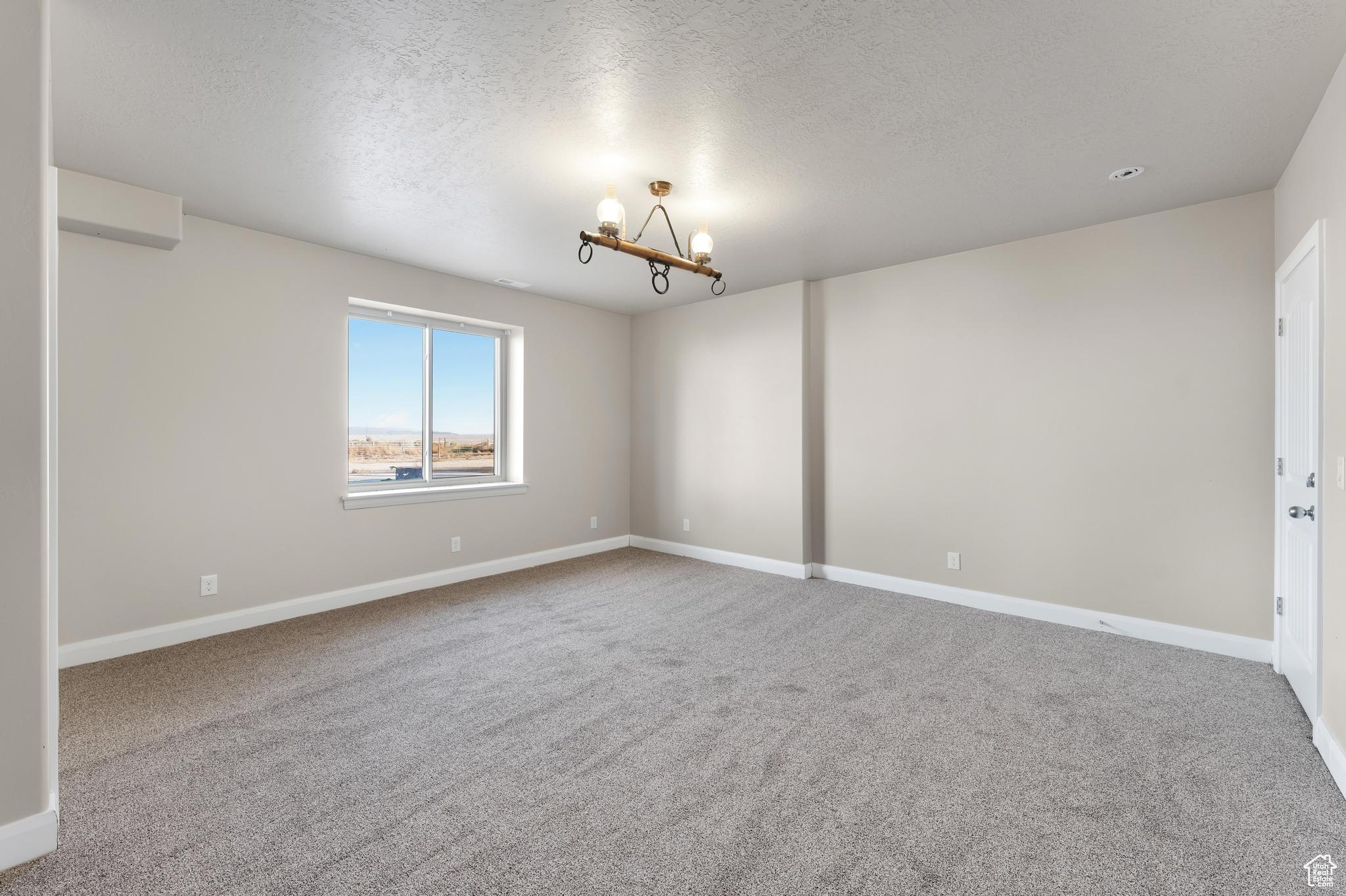 Second view of bedroom in the basement (1 of 2 bedrooms in basement)