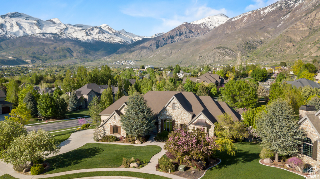 View of property view of mountains