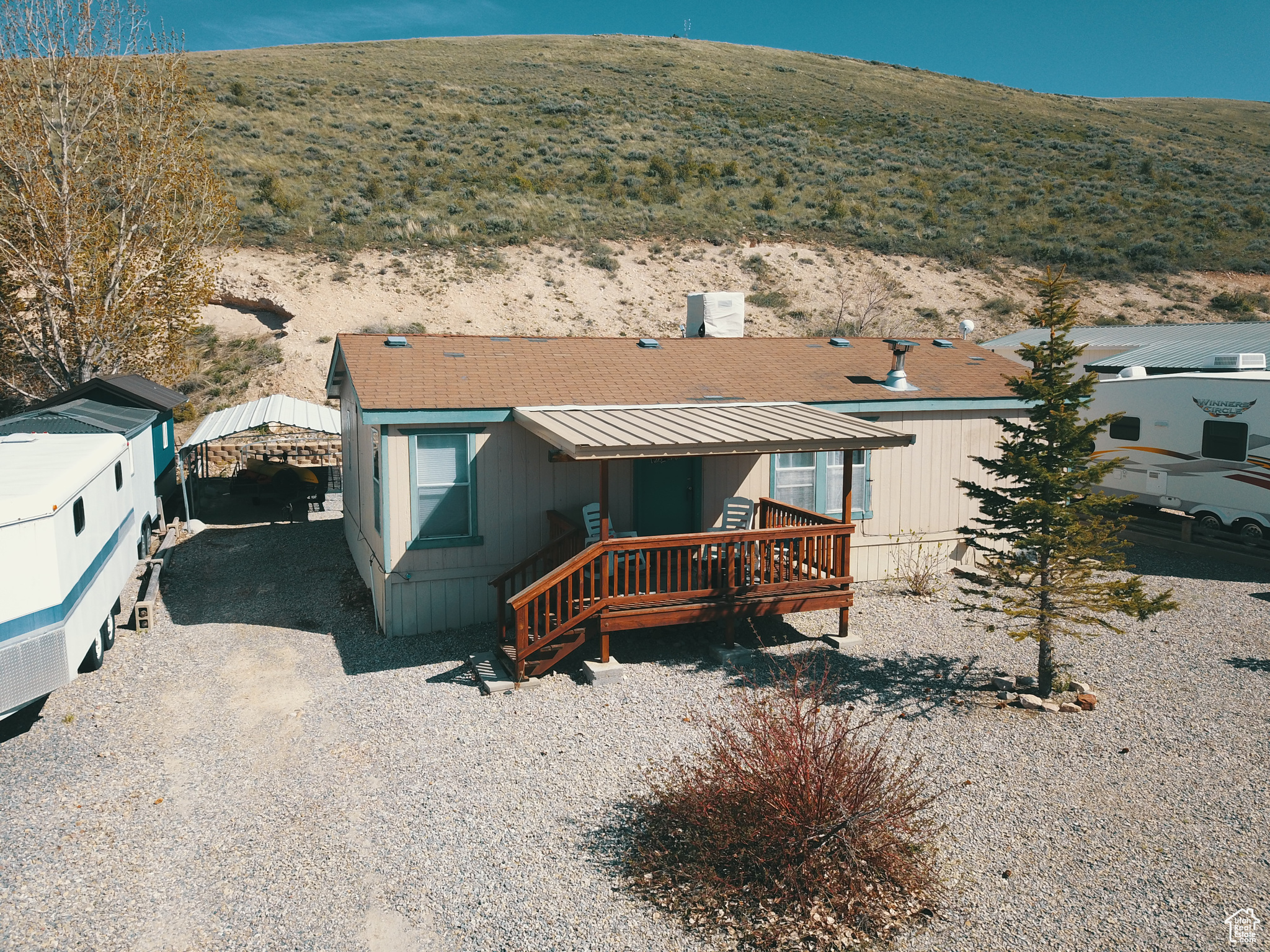 View of birds eye view of property