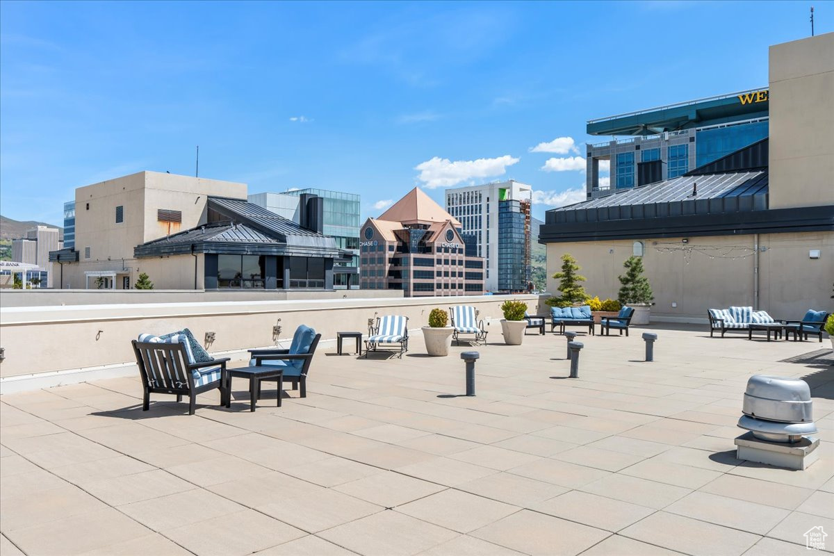 View of patio