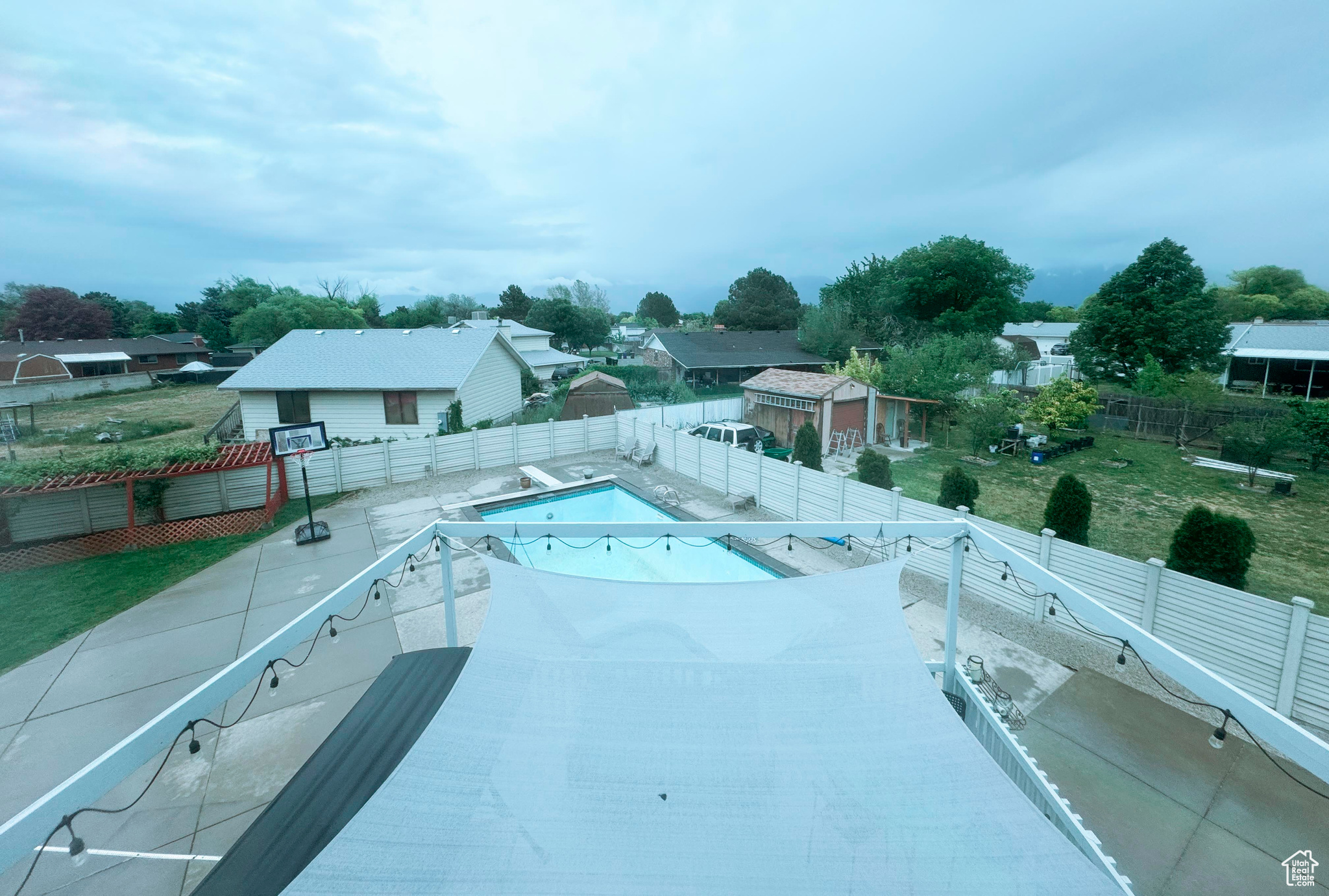 View of swimming pool