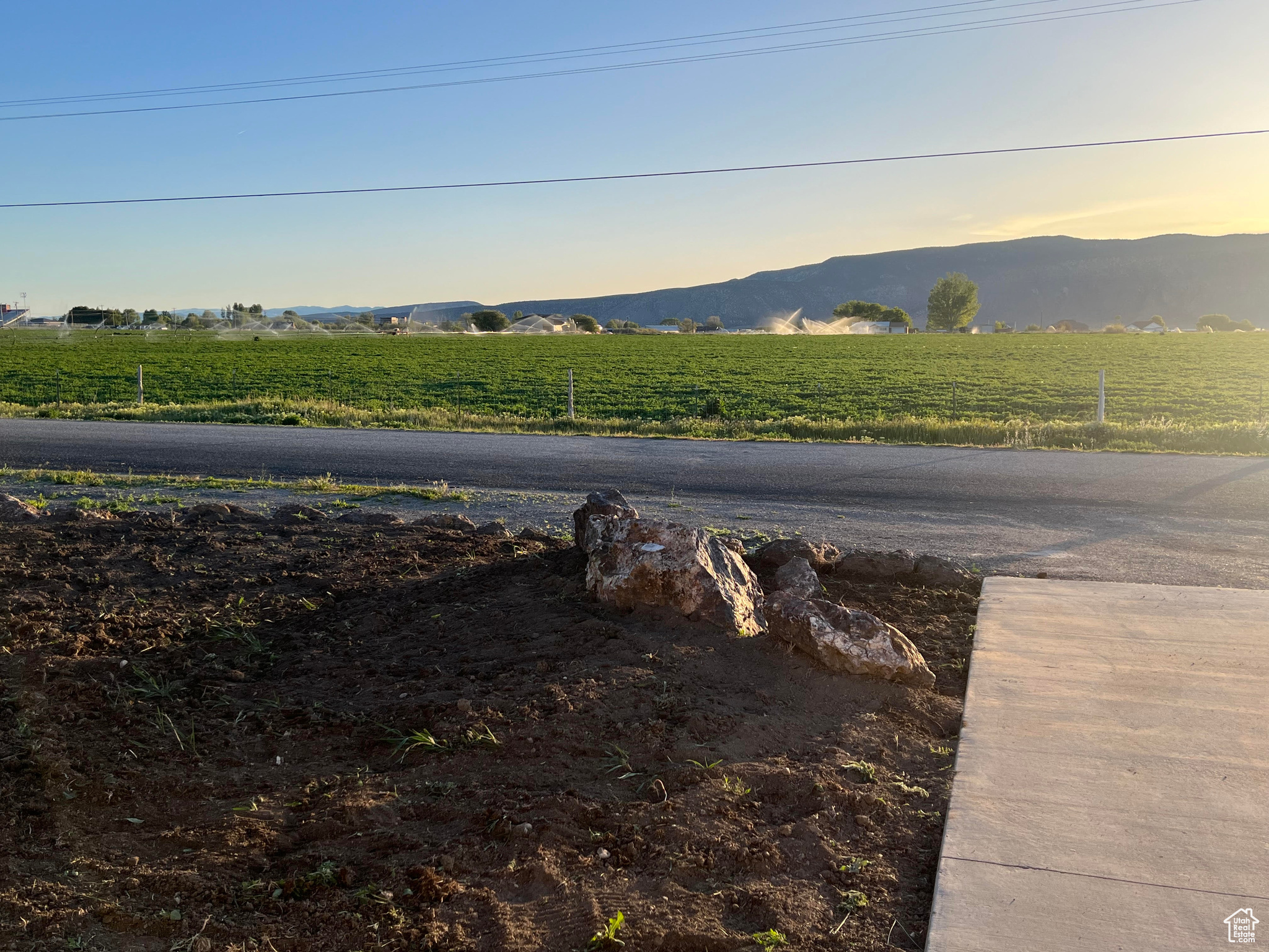 Exterior space with a mountain view and a rural view