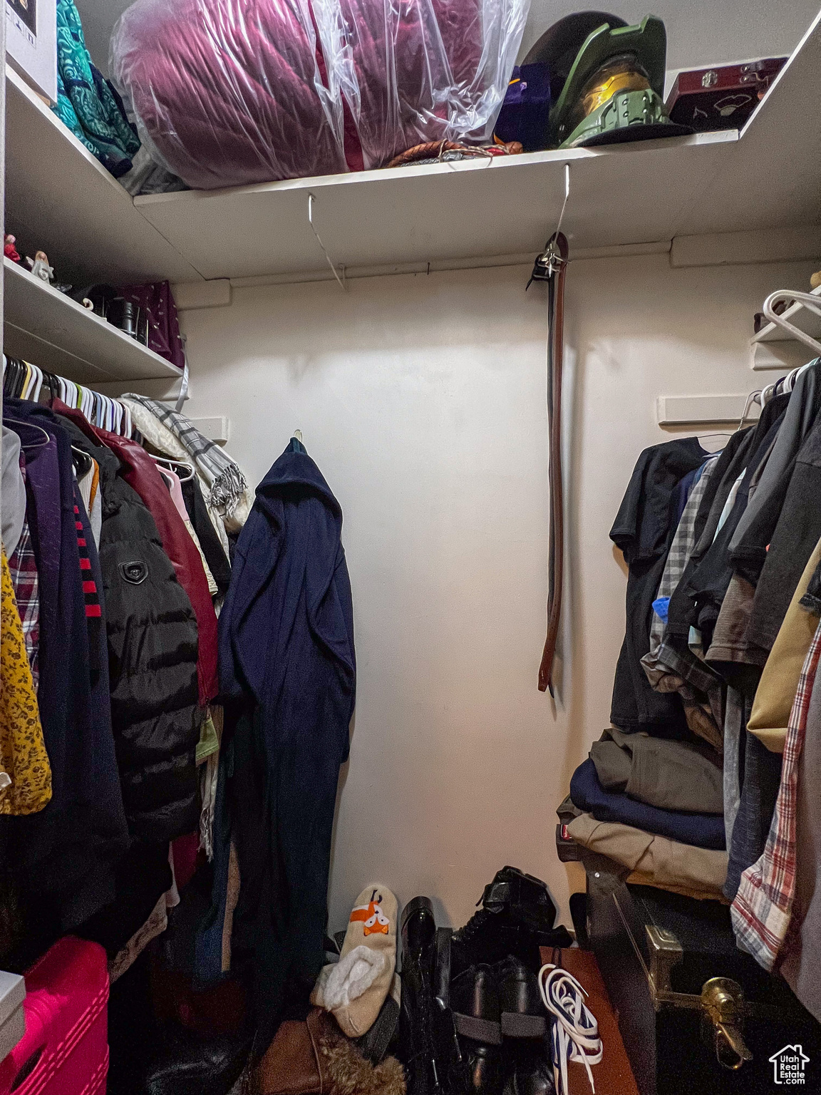 View of spacious closet