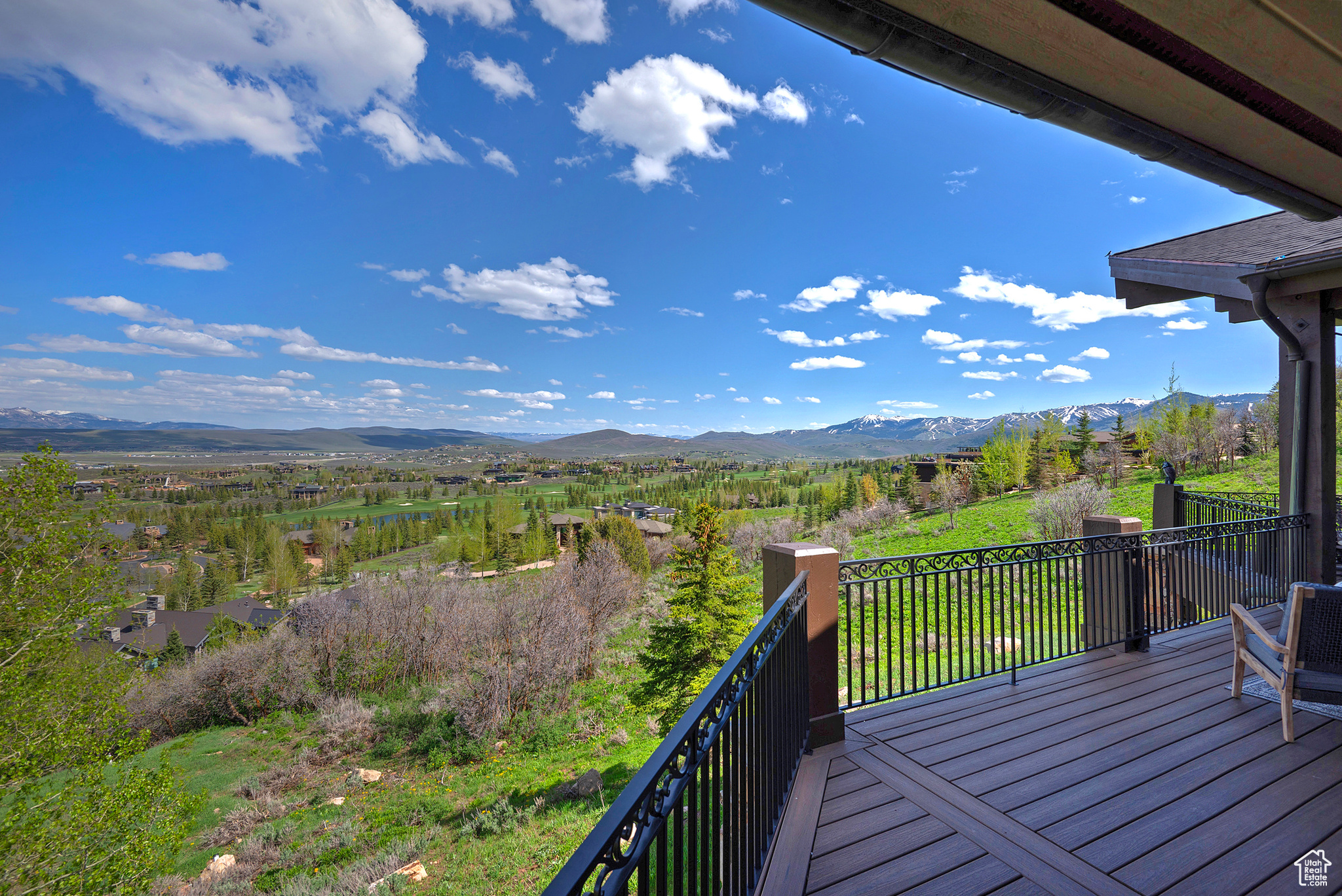 Large Outdoor Deck connects to the Primary Bedroom