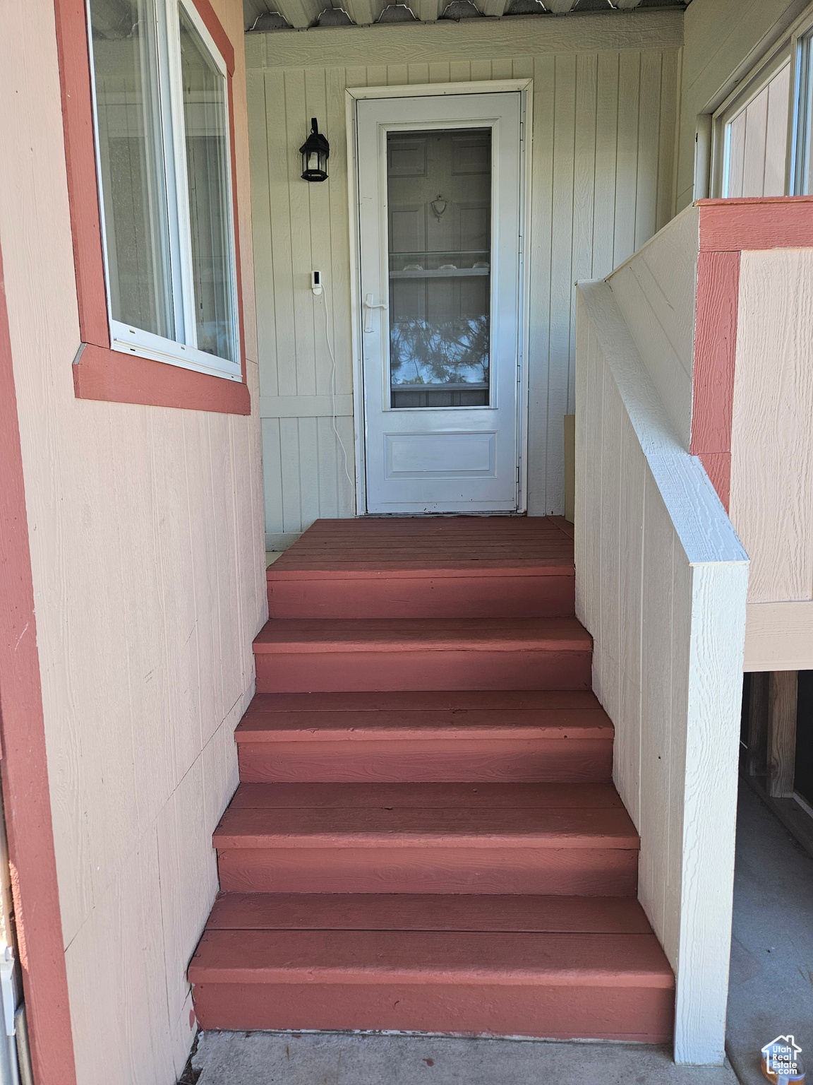 View of stairway