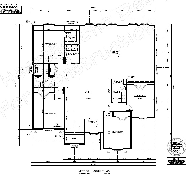 Upper Floor Plan