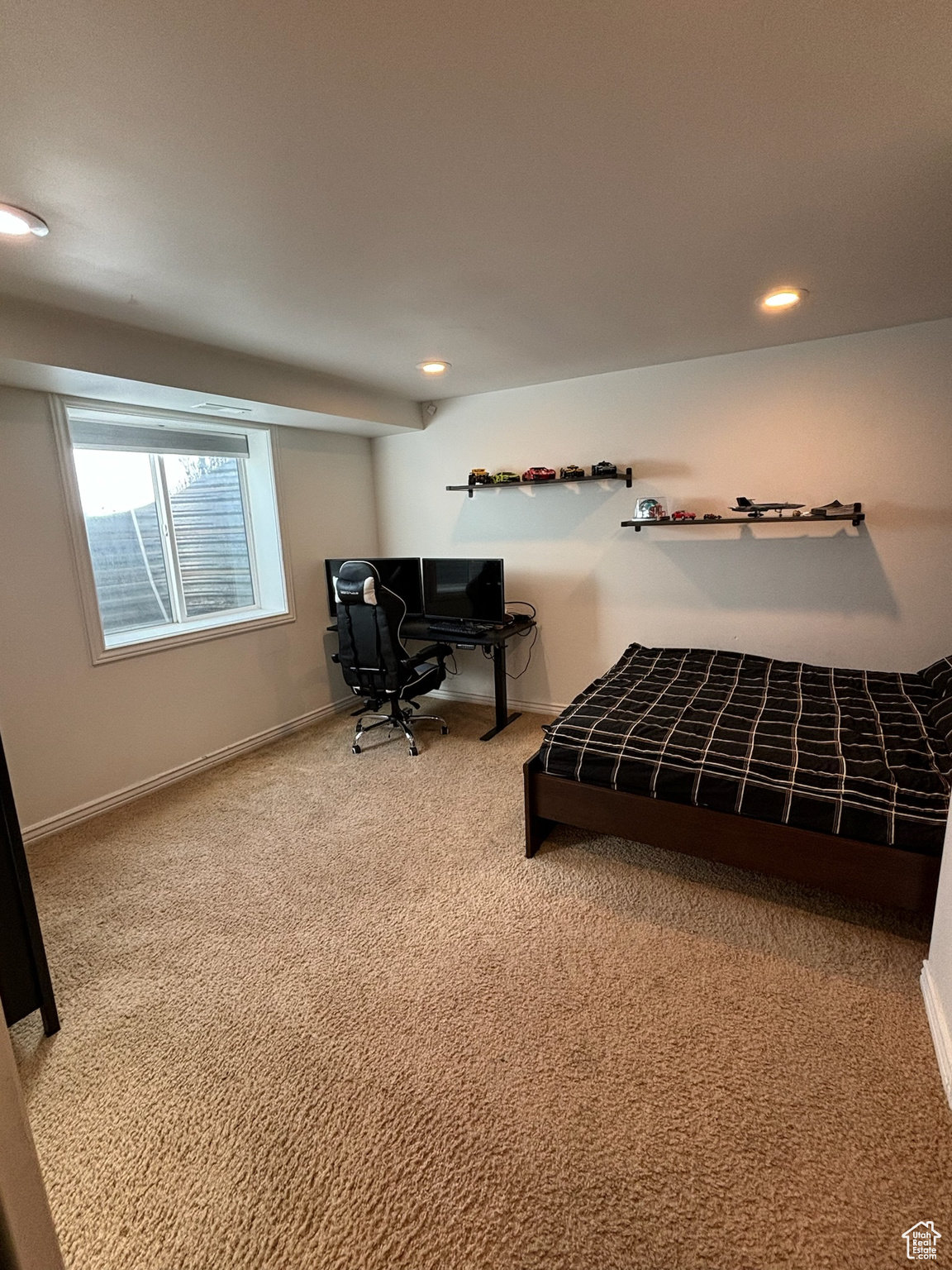 Bedroom in basement