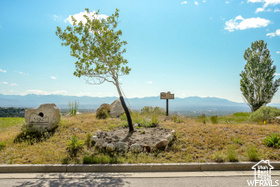 View of property view of mountains