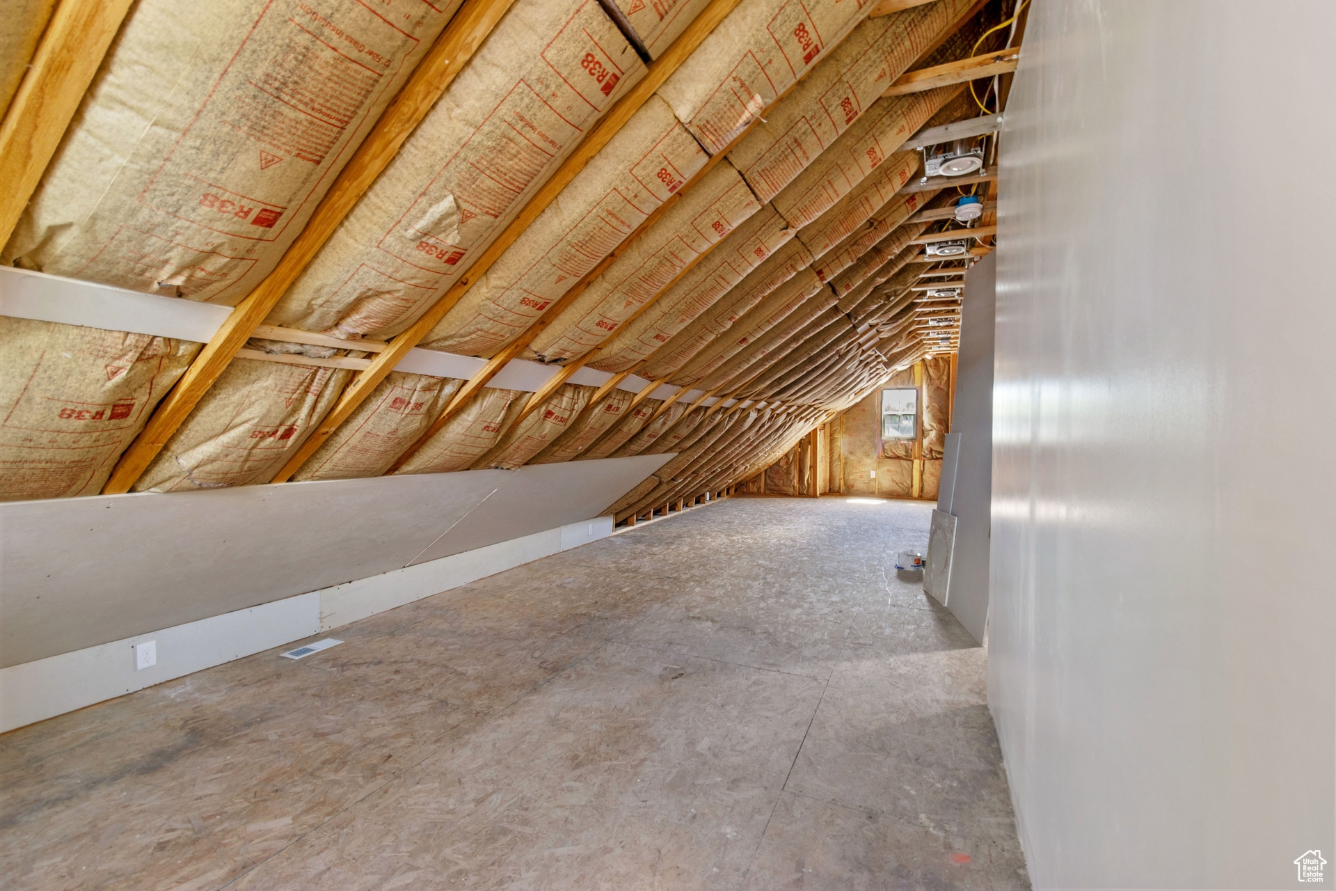 View of attic