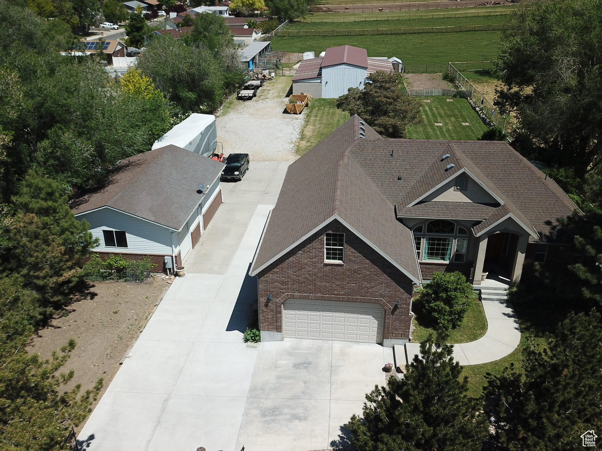 Front Aerial View